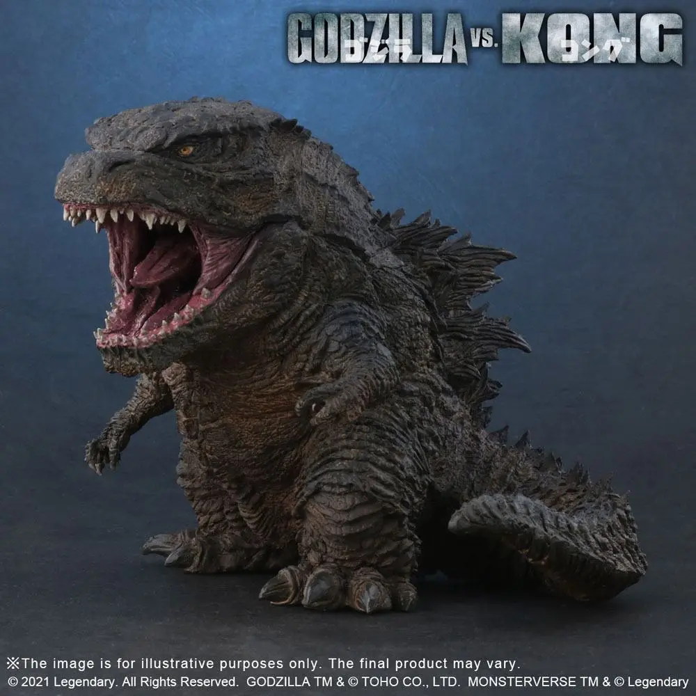 Kong vs Godzilla (2021) Defo-Real Series PVC Statue Godzilla (2000) 13 cm product photo