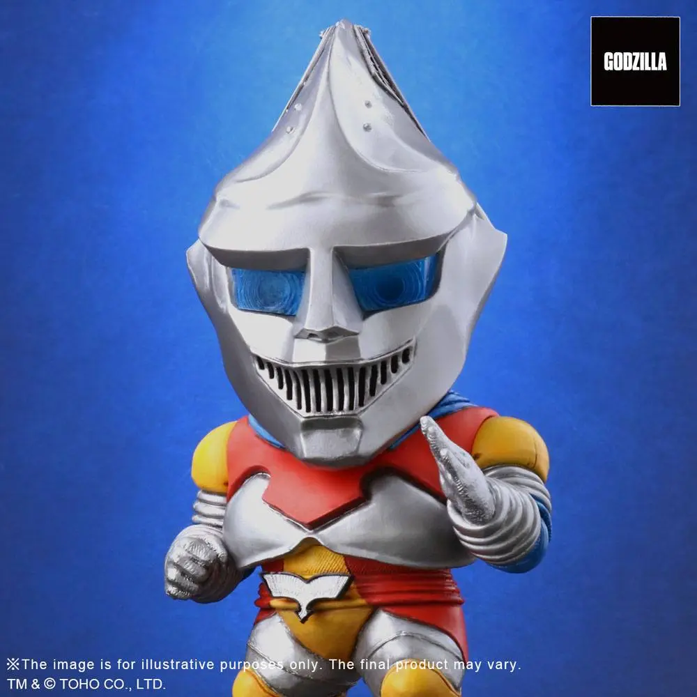 Kong vs Megalon (1973) Defo-Real Series PVC Statue Jet Jaguar 15 cm product photo