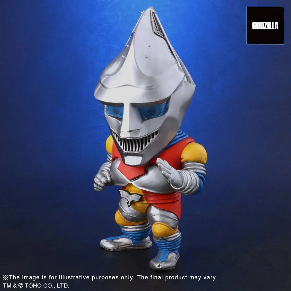 Kong vs Megalon (1973) Defo-Real Series PVC Statue Jet Jaguar 15 cm product photo