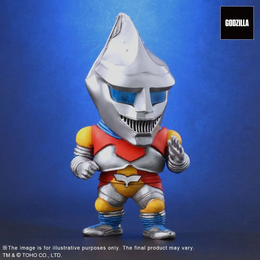 Kong vs Megalon (1973) Defo-Real Series PVC Statue Jet Jaguar 15 cm product photo