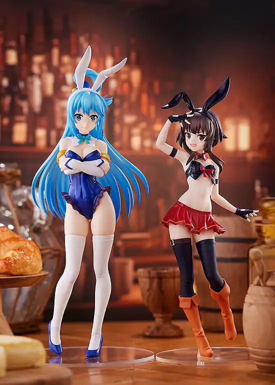 Kono Subarashii Sekai ni Shukufuku o! Pop Up Parade Statue Aqua: Bunny Ver. L Size 24 cm product photo