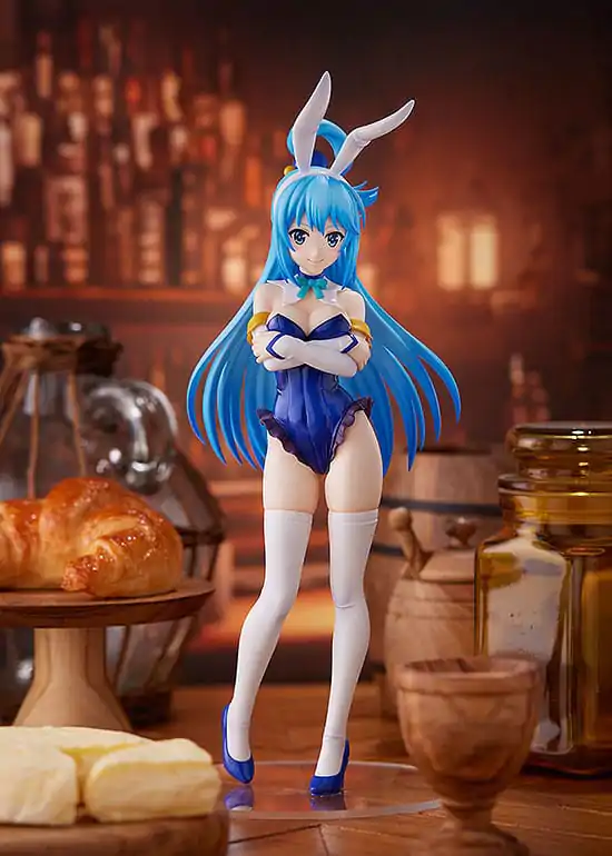 Kono Subarashii Sekai ni Shukufuku o! Pop Up Parade Statue Aqua: Bunny Ver. L Size 24 cm product photo