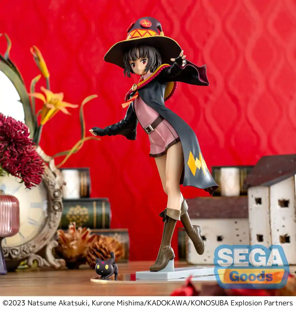 Konosuba - An Explosion on This Wonderful World! Series Luminasta PVC Statue Megumin with Chomusuke 22 cm termékfotó