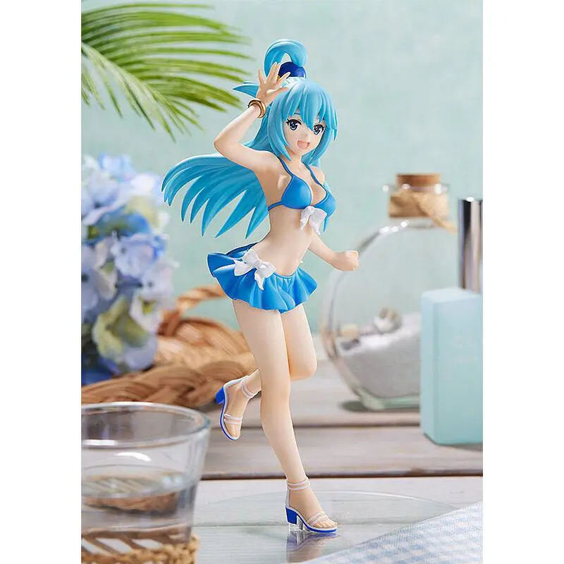 KonoSuba Pop Up Parade PVC Statue Aqua: Swimsuit Ver. 18 cm termékfotó