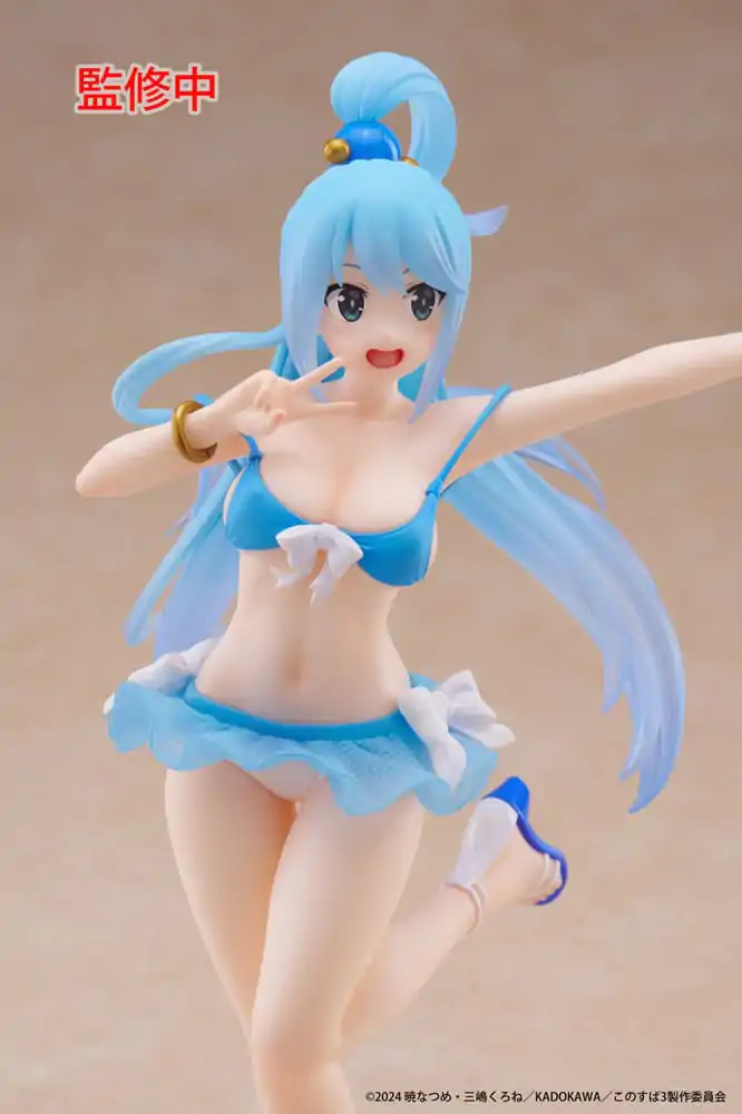 KonoSuba: God's Blessing on This Wonderful World! 3 Coreful PVC Statue Aqua Swimwear Ver. 18 cm termékfotó