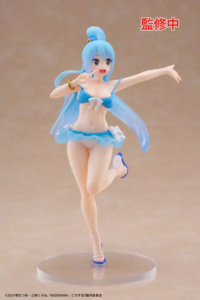 KonoSuba: God's Blessing on This Wonderful World! 3 Coreful PVC Statue Aqua Swimwear Ver. 18 cm termékfotó