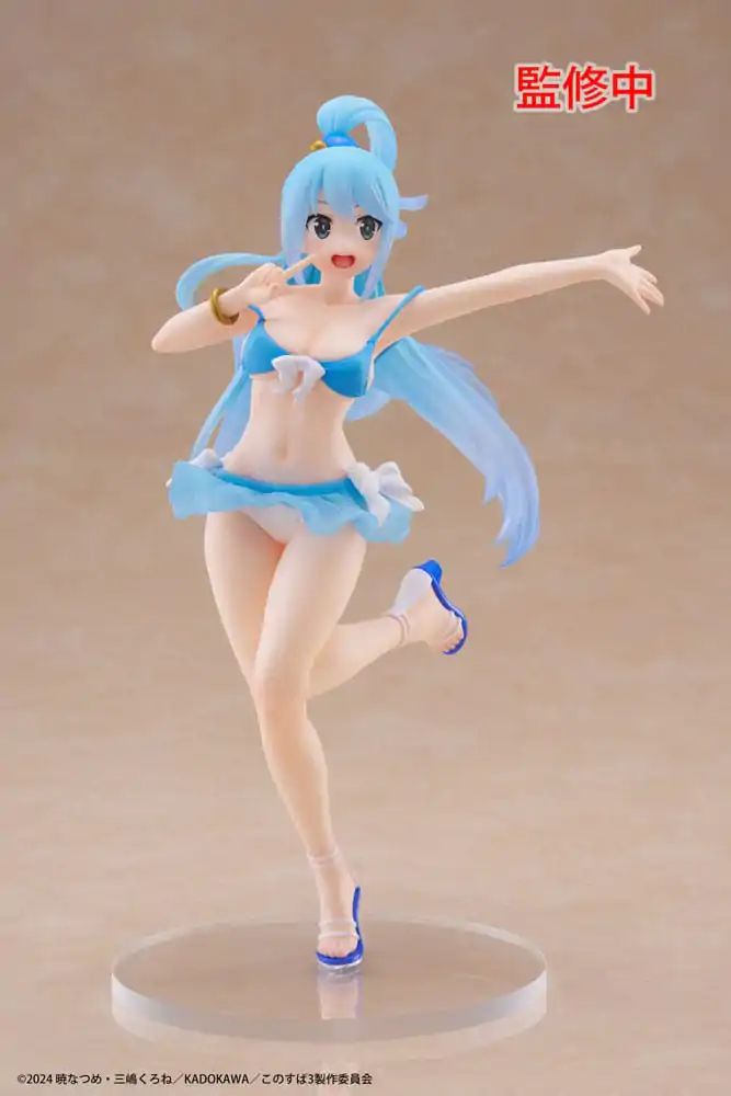 KonoSuba: God's Blessing on This Wonderful World! 3 Coreful PVC Statue Aqua Swimwear Ver. 18 cm termékfotó