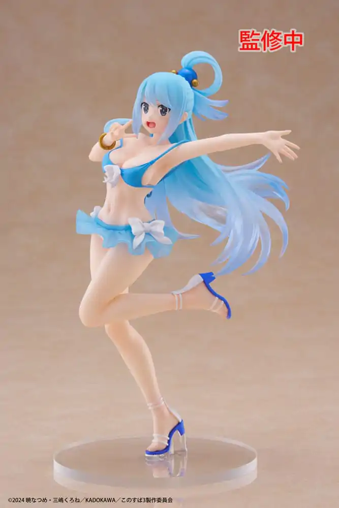 KonoSuba: God's Blessing on This Wonderful World! 3 Coreful PVC Statue Aqua Swimwear Ver. 18 cm termékfotó