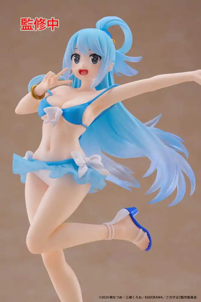 KonoSuba: God's Blessing on This Wonderful World! 3 Coreful PVC Statue Aqua Swimwear Ver. 18 cm termékfotó