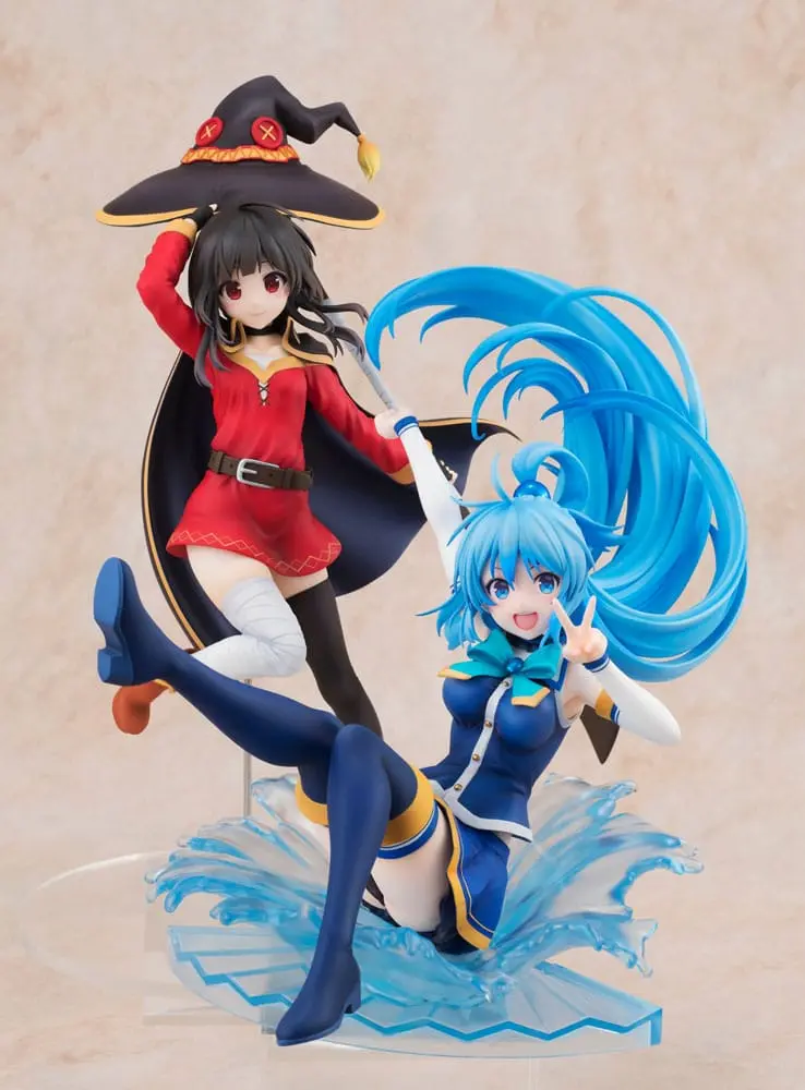 Konosuba God's blessing on this wonderful world! PVC Statue 1/7 Aqua: Sneaker Bunko 30th Anniversary Ver. (re-run) 19 cm termékfotó