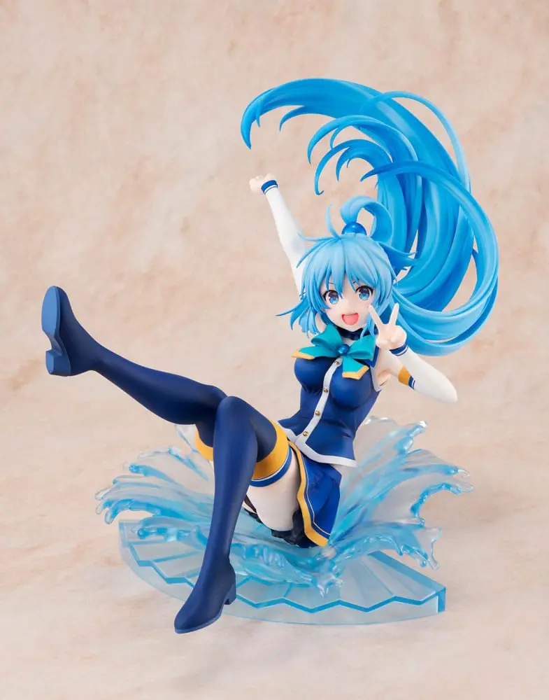 Konosuba God's blessing on this wonderful world! PVC Statue 1/7 Aqua: Sneaker Bunko 30th Anniversary Ver. (re-run) 19 cm termékfotó