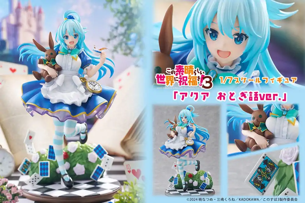 KonoSuba: God's Blessing on This Wonderful World! 3 Statue 1/7 Aqua Fairy tale Ver. 27 cm termékfotó