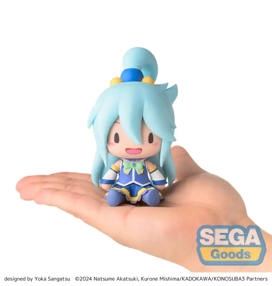 Konosuba God´s blessing on this wonderful world! 3 Fuwa Petit Chibi Figure Aqua 10 cm product photo