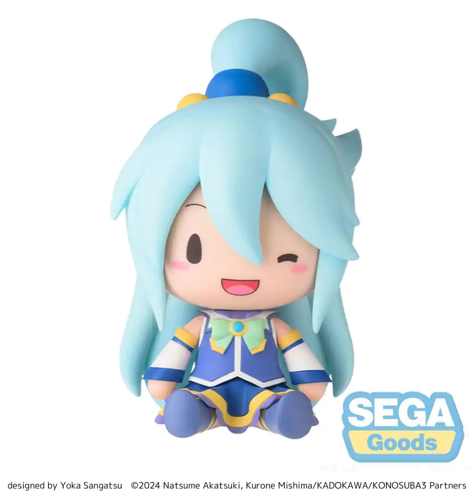 Konosuba God´s blessing on this wonderful world! 3 Fuwa Petit Chibi Figure Aqua 10 cm product photo