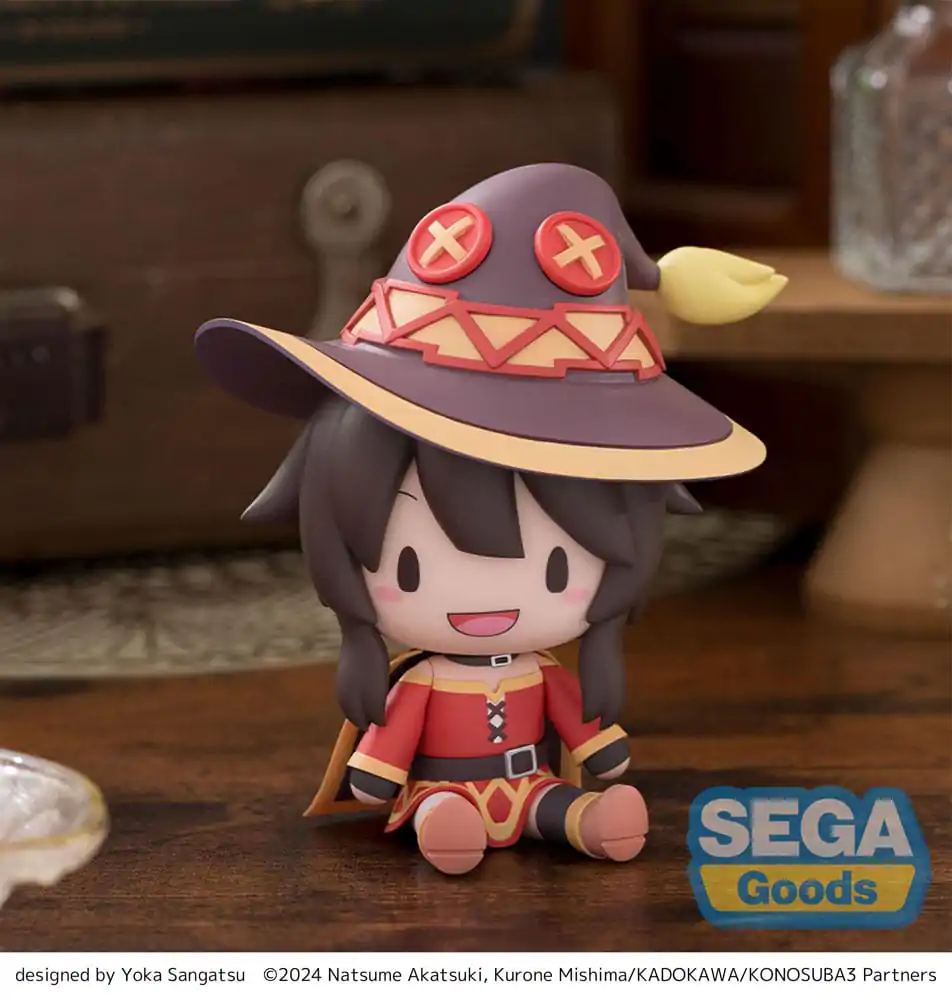 Konosuba God´s blessing on this wonderful world! 3 Fuwa Petit Chibi Figure Megumin 10 cm product photo