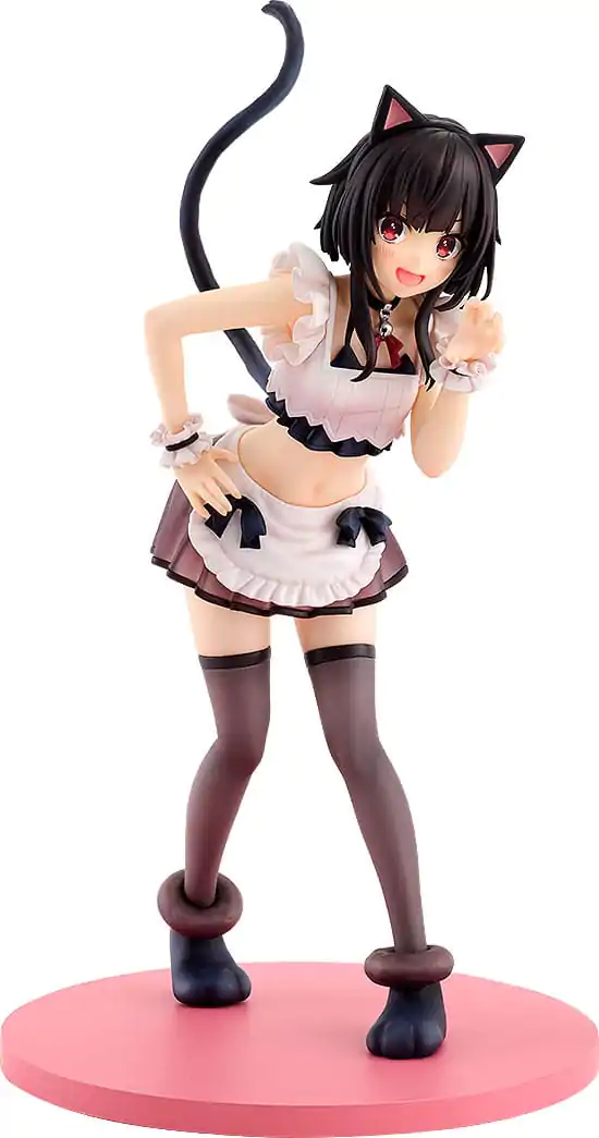Konosuba God's blessing on this wonderful world! PVC Statue Megumin: Light Novel Catgirl Maid Ver. 16 cm product photo