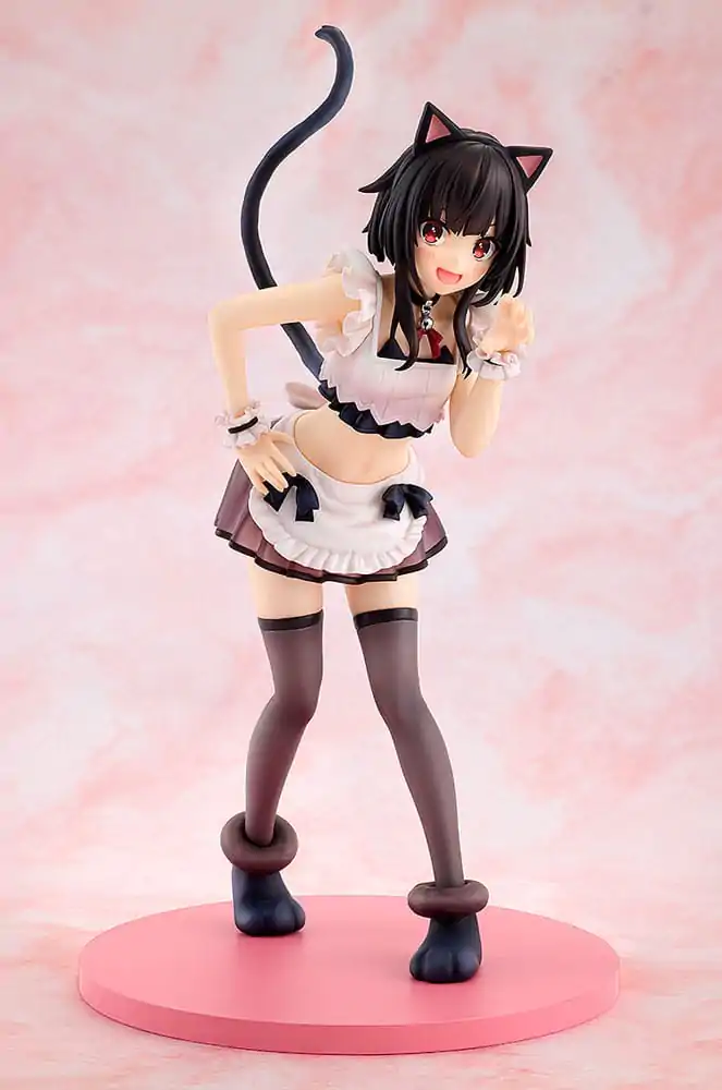 Konosuba God's blessing on this wonderful world! PVC Statue Megumin: Light Novel Catgirl Maid Ver. 16 cm product photo