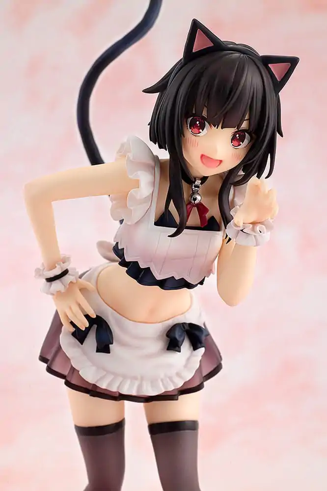 Konosuba God's blessing on this wonderful world! PVC Statue Megumin: Light Novel Catgirl Maid Ver. 16 cm product photo