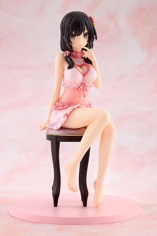 Konosuba God's blessing on this wonderful world! PVC Statue Yunyun: Light Novel Negligee Ver. 16 cm product photo