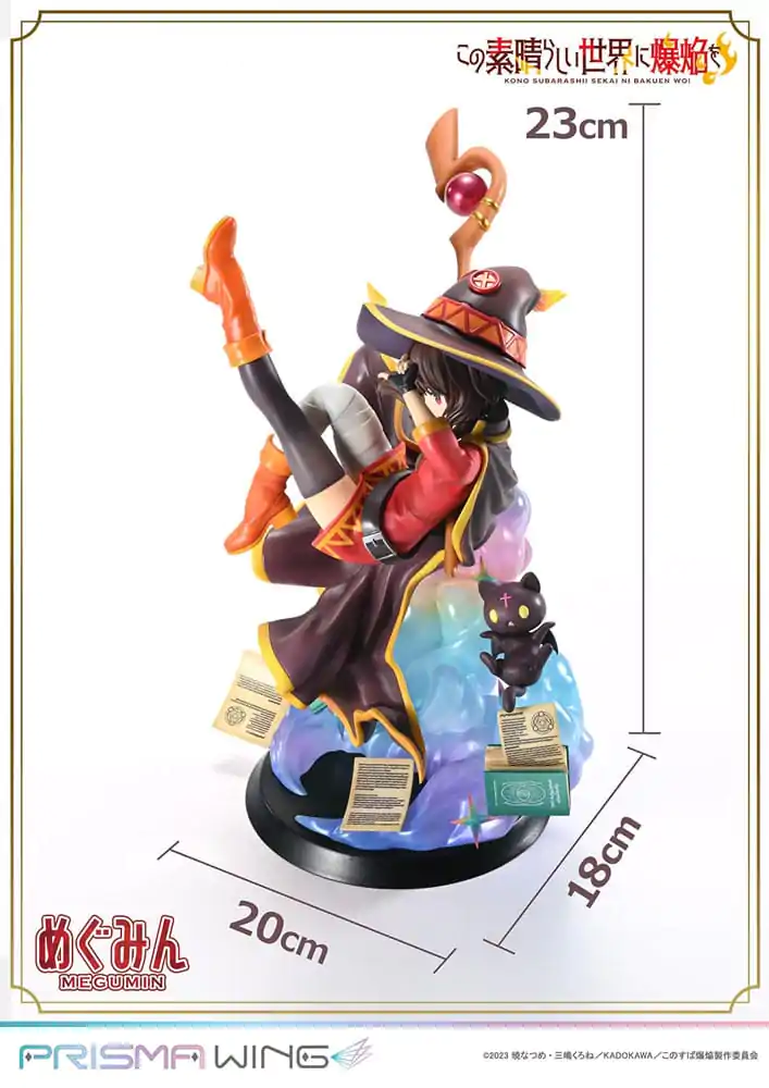 Konusuba - An Explosion on This Wonderful World! Prisma Wing PVC Statue 1/7 Megumin 23 cm termékfotó