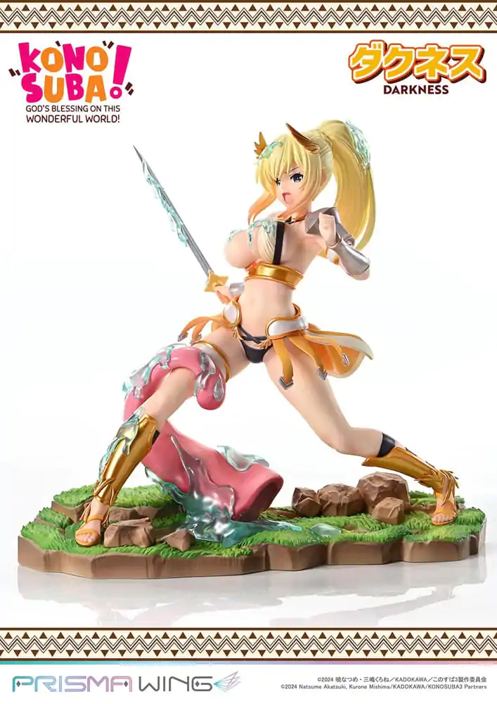 Konusuba - God&#039;s blessing on this wonderful world! Prisma Wing PVC Statue 1/7 Darkness 20 cm product photo