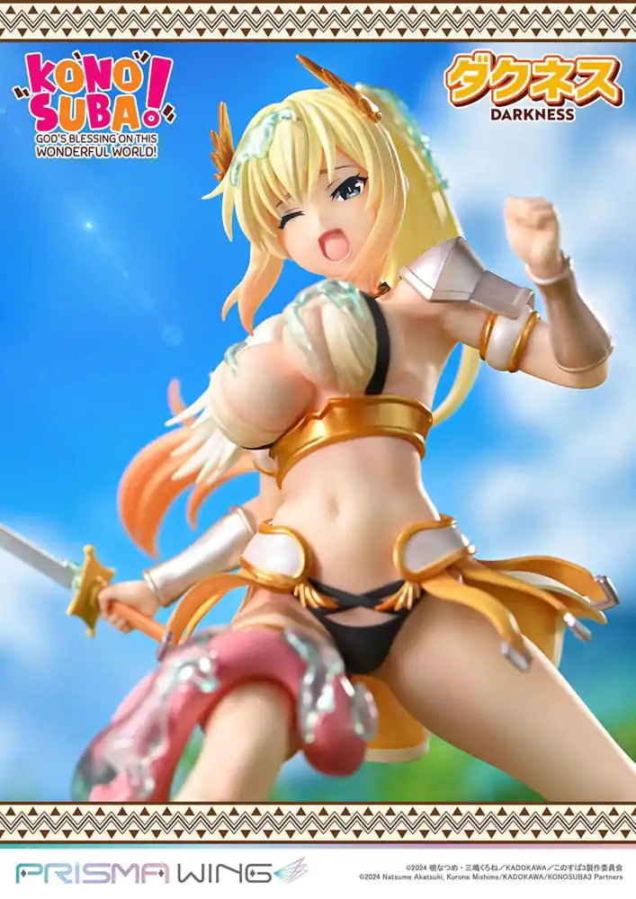 Konusuba - God&#039;s blessing on this wonderful world! Prisma Wing PVC Statue 1/7 Darkness 20 cm product photo