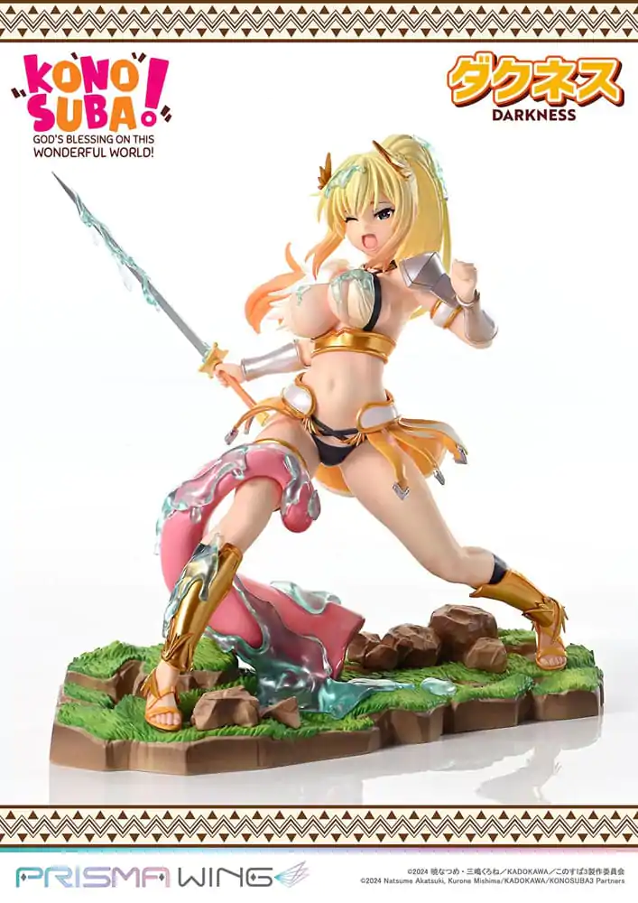 Konusuba - God&#039;s blessing on this wonderful world! Prisma Wing PVC Statue 1/7 Darkness 20 cm product photo