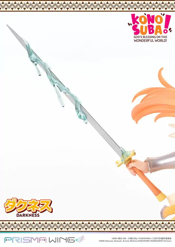 Konusuba - God&#039;s blessing on this wonderful world! Prisma Wing PVC Statue 1/7 Darkness 20 cm product photo