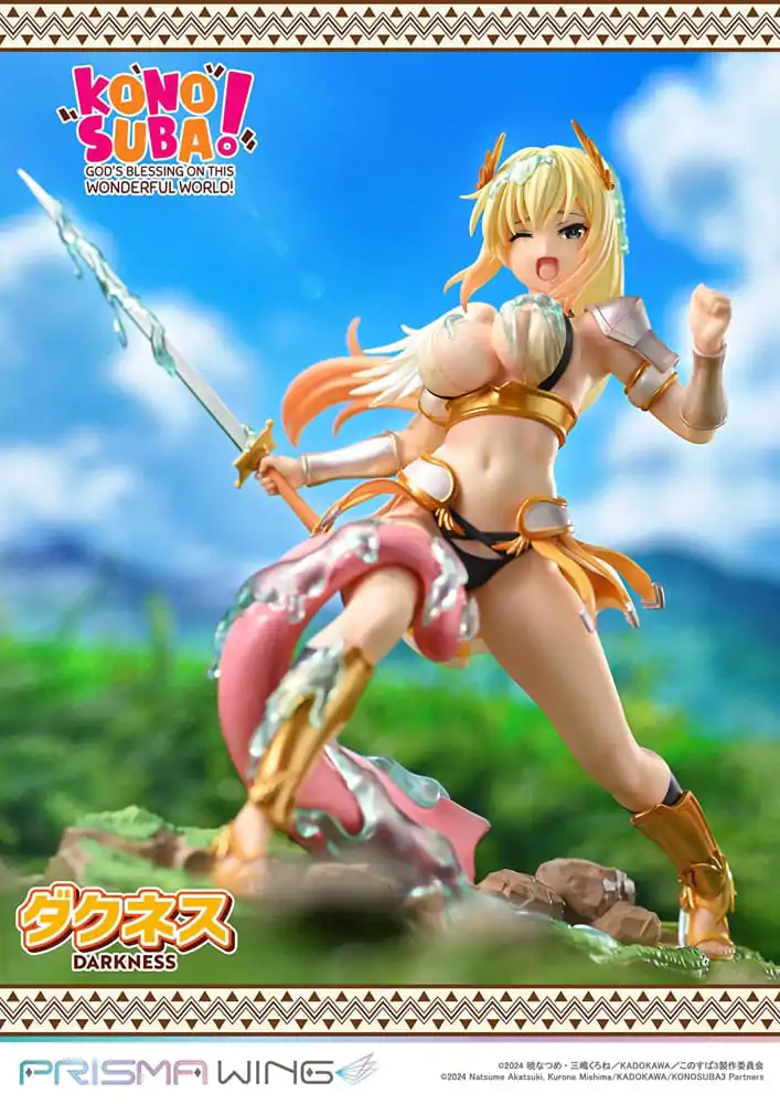 Konusuba - God&#039;s blessing on this wonderful world! Prisma Wing PVC Statue 1/7 Darkness 20 cm product photo