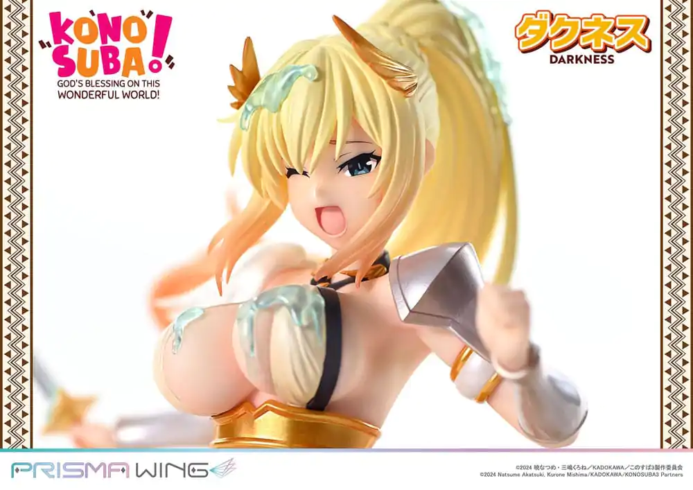 Konusuba - God&#039;s blessing on this wonderful world! Prisma Wing PVC Statue 1/7 Darkness 20 cm product photo