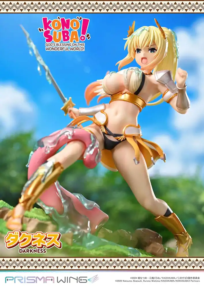 Konusuba - God&#039;s blessing on this wonderful world! Prisma Wing PVC Statue 1/7 Darkness 20 cm product photo