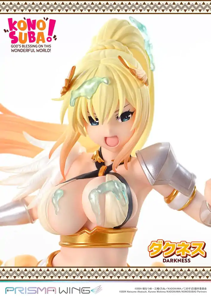 Konusuba - God&#039;s blessing on this wonderful world! Prisma Wing PVC Statue 1/7 Darkness 20 cm product photo