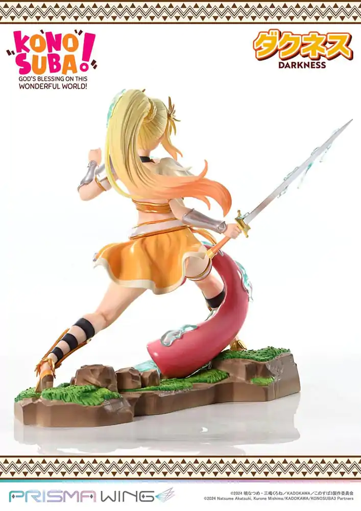 Konusuba - God&#039;s blessing on this wonderful world! Prisma Wing PVC Statue 1/7 Darkness 20 cm product photo