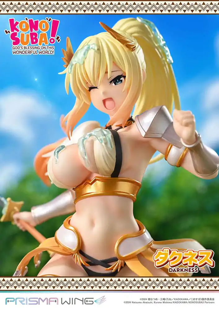 Konusuba - God&#039;s blessing on this wonderful world! Prisma Wing PVC Statue 1/7 Darkness 20 cm product photo