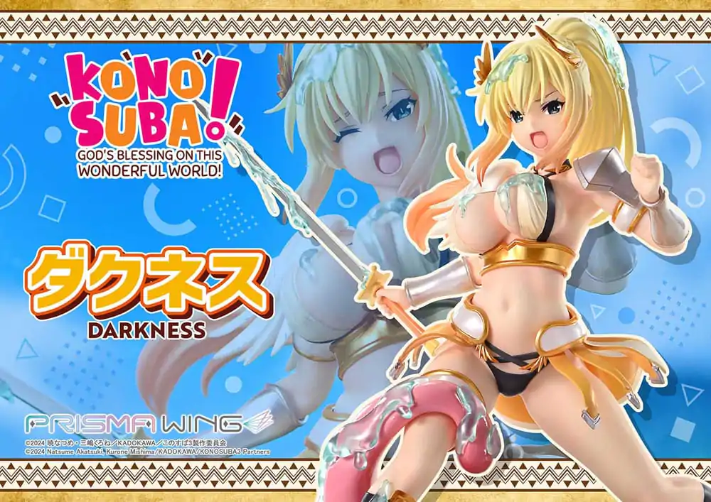 Konusuba - God&#039;s blessing on this wonderful world! Prisma Wing PVC Statue 1/7 Darkness 20 cm product photo