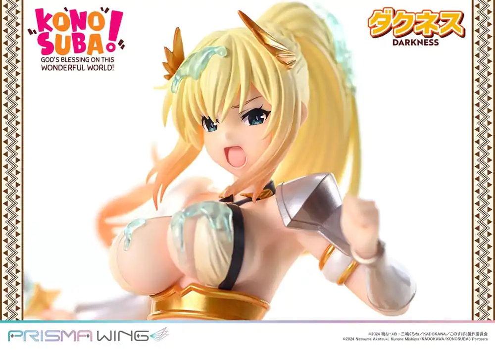 Konusuba - God&#039;s blessing on this wonderful world! Prisma Wing PVC Statue 1/7 Darkness 20 cm product photo