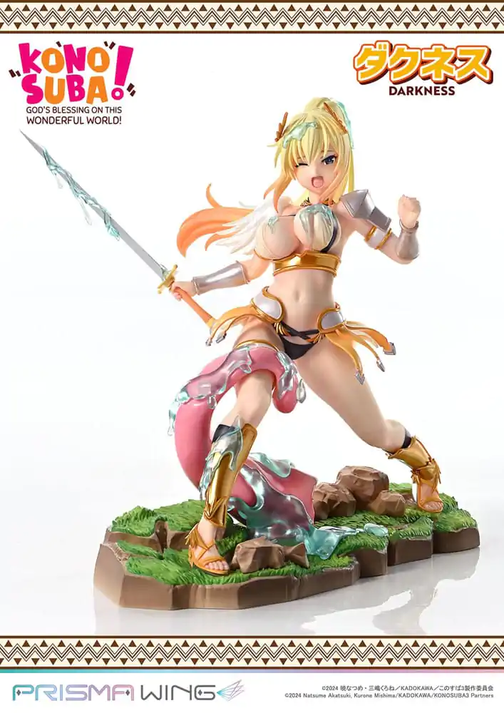 Konusuba - God&#039;s blessing on this wonderful world! Prisma Wing PVC Statue 1/7 Darkness 20 cm product photo