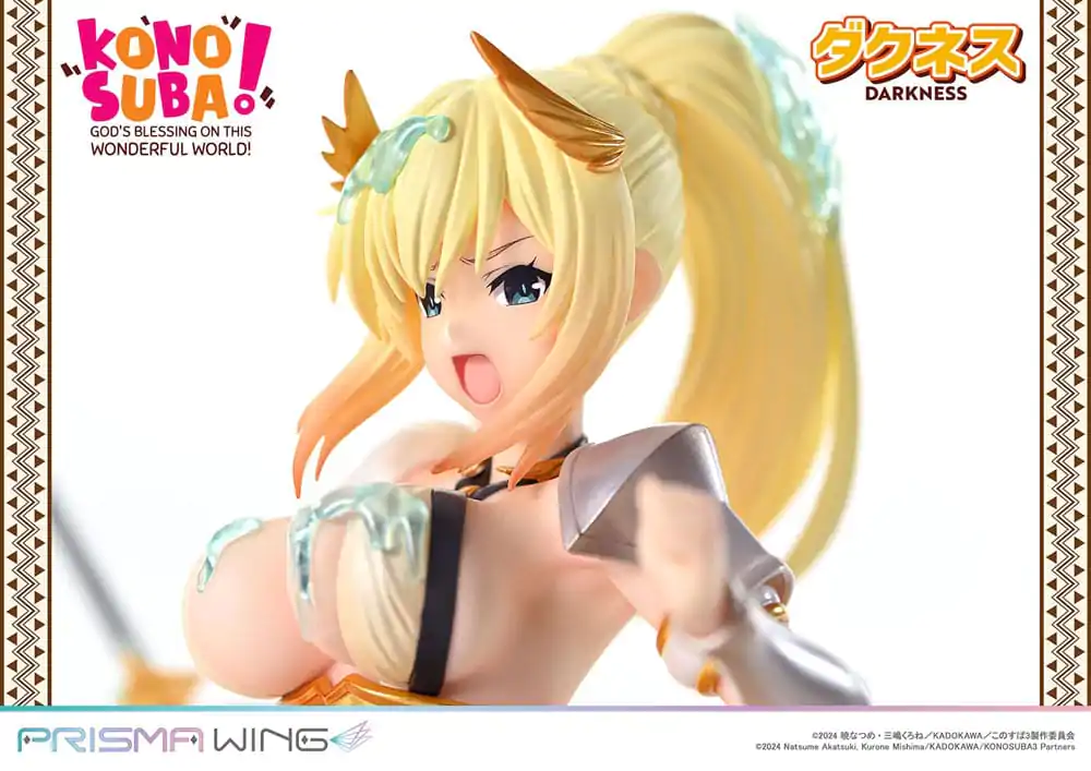 Konusuba - God&#039;s blessing on this wonderful world! Prisma Wing PVC Statue 1/7 Darkness 20 cm product photo