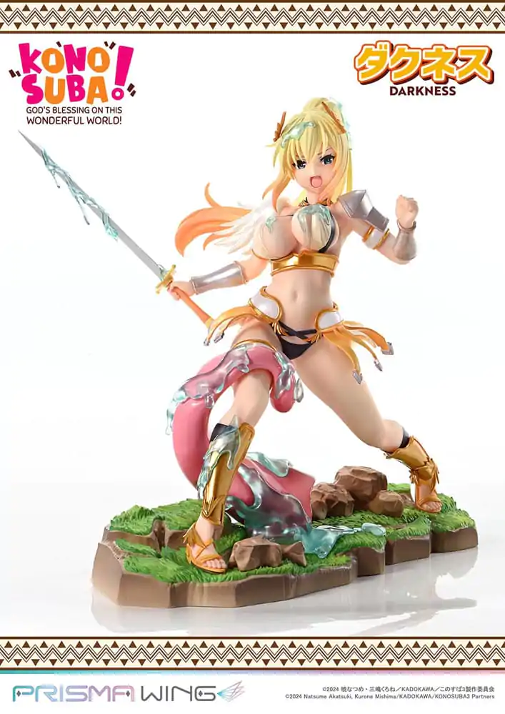 Konusuba - God&#039;s blessing on this wonderful world! Prisma Wing PVC Statue 1/7 Darkness 20 cm product photo