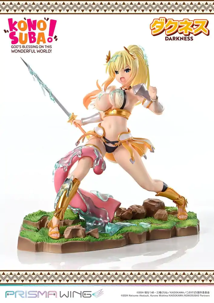 Konusuba - God&#039;s blessing on this wonderful world! Prisma Wing PVC Statue 1/7 Darkness 20 cm product photo