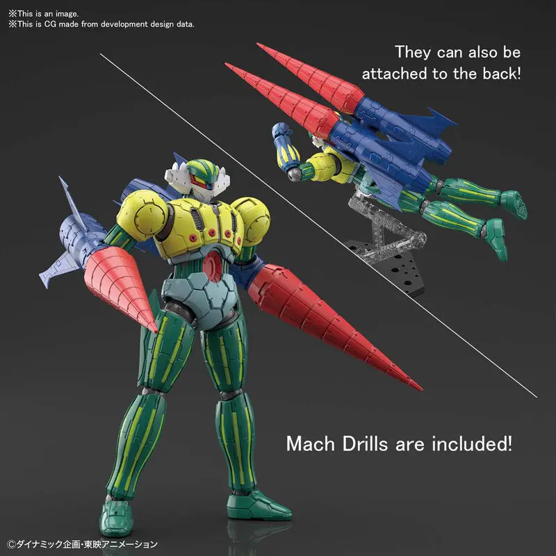 Kotetsu Jeeg Infinitism Jeeg Model Kit figure 18cm product photo