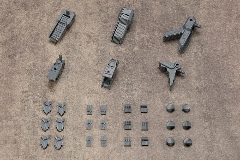 Kotobukiya M.S.G. Model Kit Accesoory Set Mecha Supply 13 Radiate Fin Type A 4 cm product photo