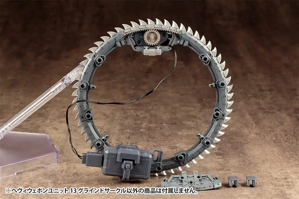 Kotobukiya M.S.G. Model Kit Accessory Set Heavy Weapon Unit 13 Grind Circle 13 cm product photo