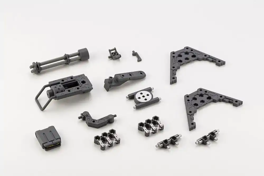 Kotobukiya M.S.G. Model Kit Accesoory Set Heavy Weapon Unit 32 Gatling Gun 2 12 cm product photo