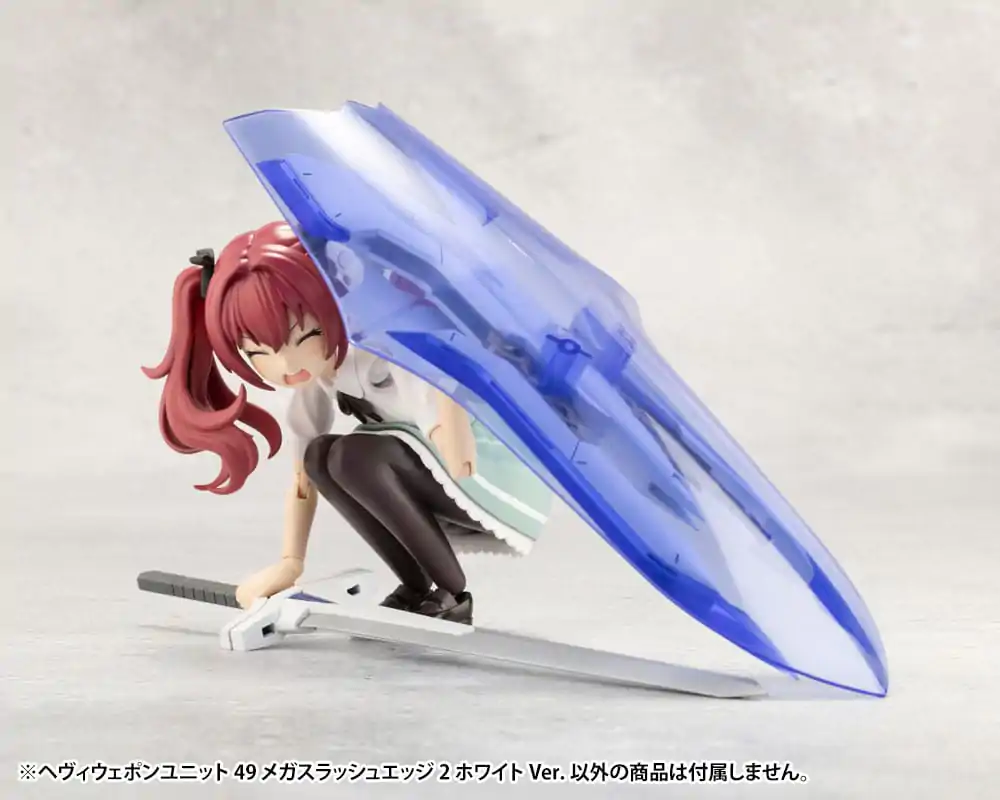 Kotobukiya M.S.G. Model Kit Accessory Set Heavy Weapon Unit 49 Mega Slash Edge 2 White Version product photo