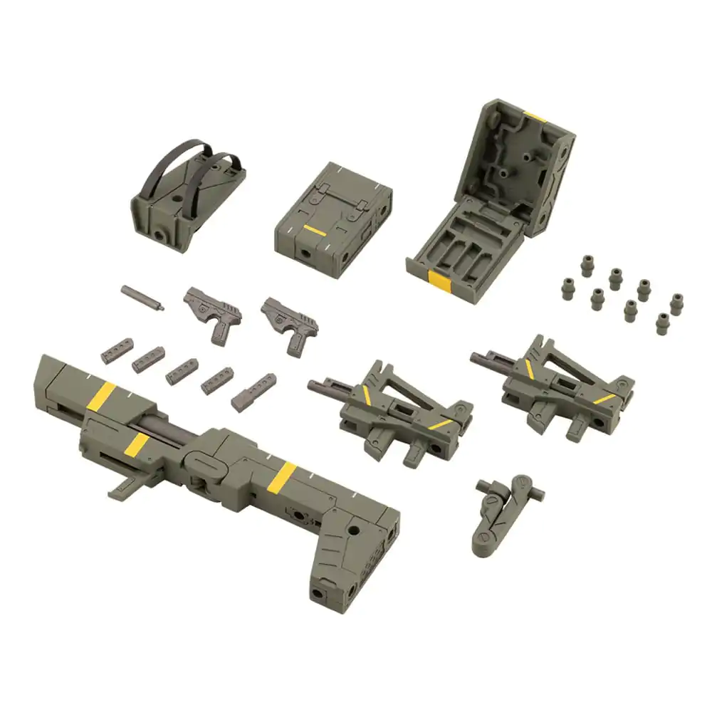 Kotobukiya M.S.G. Model Kit Accessory Set Heavy Weapon Unit 53 Combat Cell Dark Green Ver. product photo