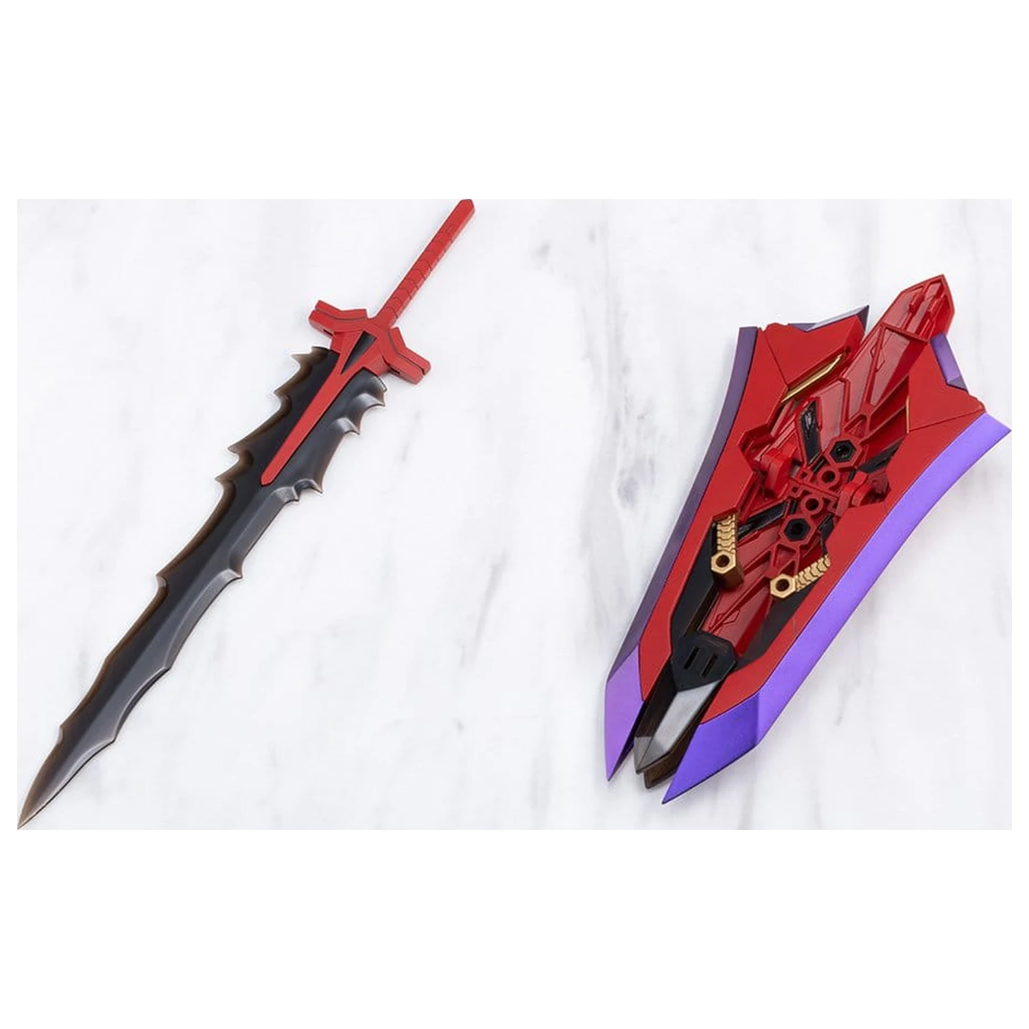 Kotobukiya M.S.G. Model Kit Accessory Set Heavy Weapon Unit 79 Knight Master Sword Chaos Ver. product photo