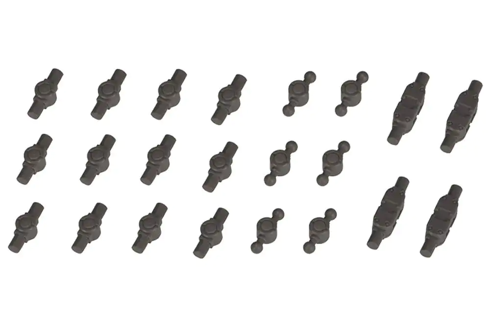 Kotobukiya M.S.G. Model Kit Accesoory Set Mecha Supply 21 Joint Set Type E Gunmetallic Version product photo