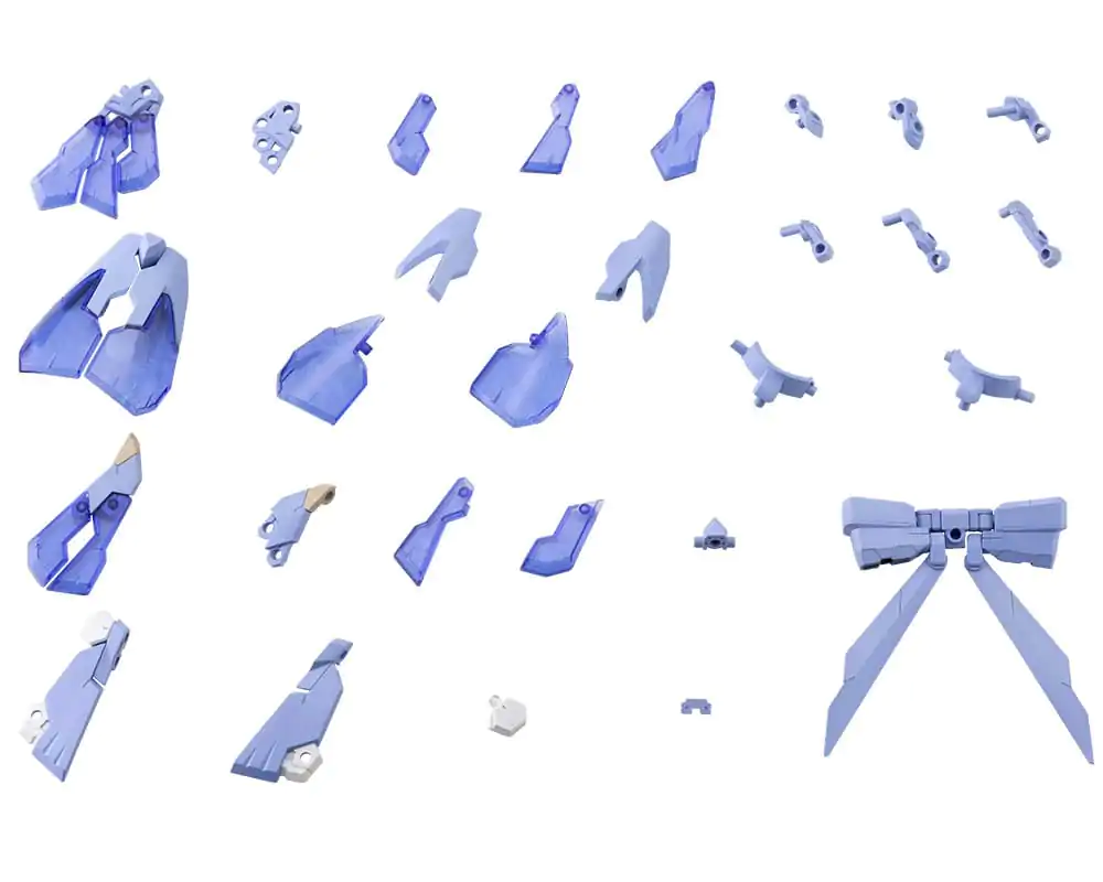 Kotobukiya M.S.G. Model Kit Accessory Set Mecha Supply 33 Armor Type E Dress Ver. Light Blue product photo