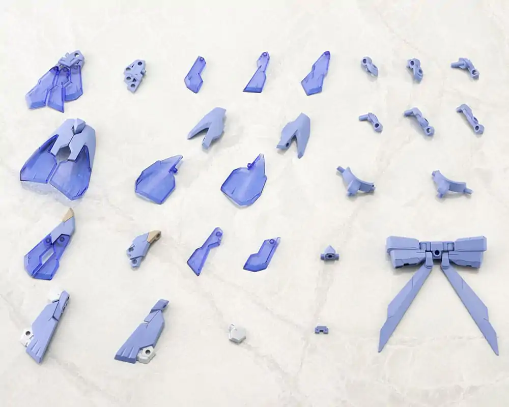 Kotobukiya M.S.G. Model Kit Accessory Set Mecha Supply 33 Armor Type E Dress Ver. Light Blue product photo